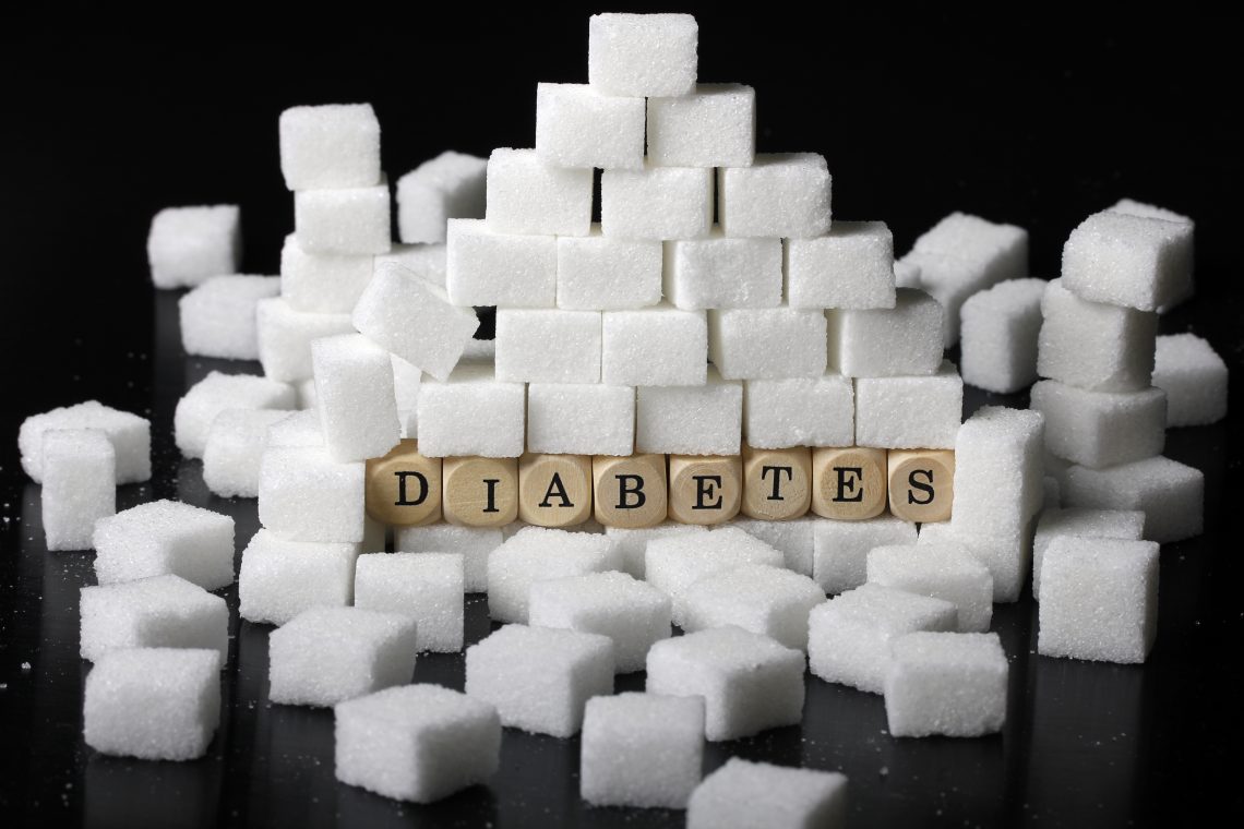 Diabetes - Zuckerwürfel