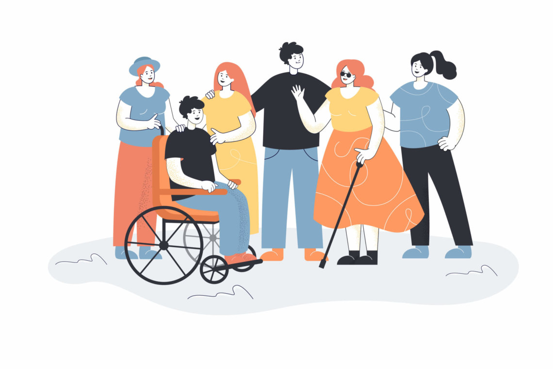 Gespräch über Behinderung - konnektive und sensible Sprache